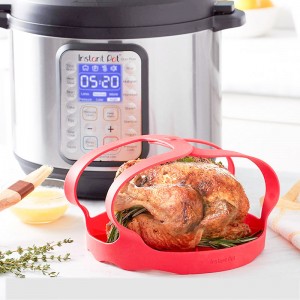 Σιλικόνη ατμόπλοιο με σφεντόνα και τραπέζι κατά της κλιμάκωσης BPA χωρίς σιλικόνη αυγό ατμόπλοιο, εύκολο να καθαριστεί και να ταξιδέψει με